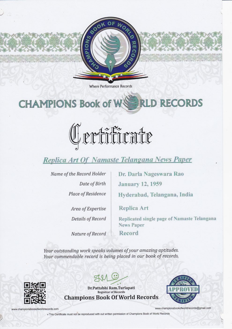 Replica Art of Newspaper Front Pages certificate — photo 5