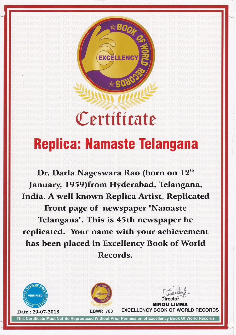 Replica Art of Newspaper Front Pages certificate — photo 6
