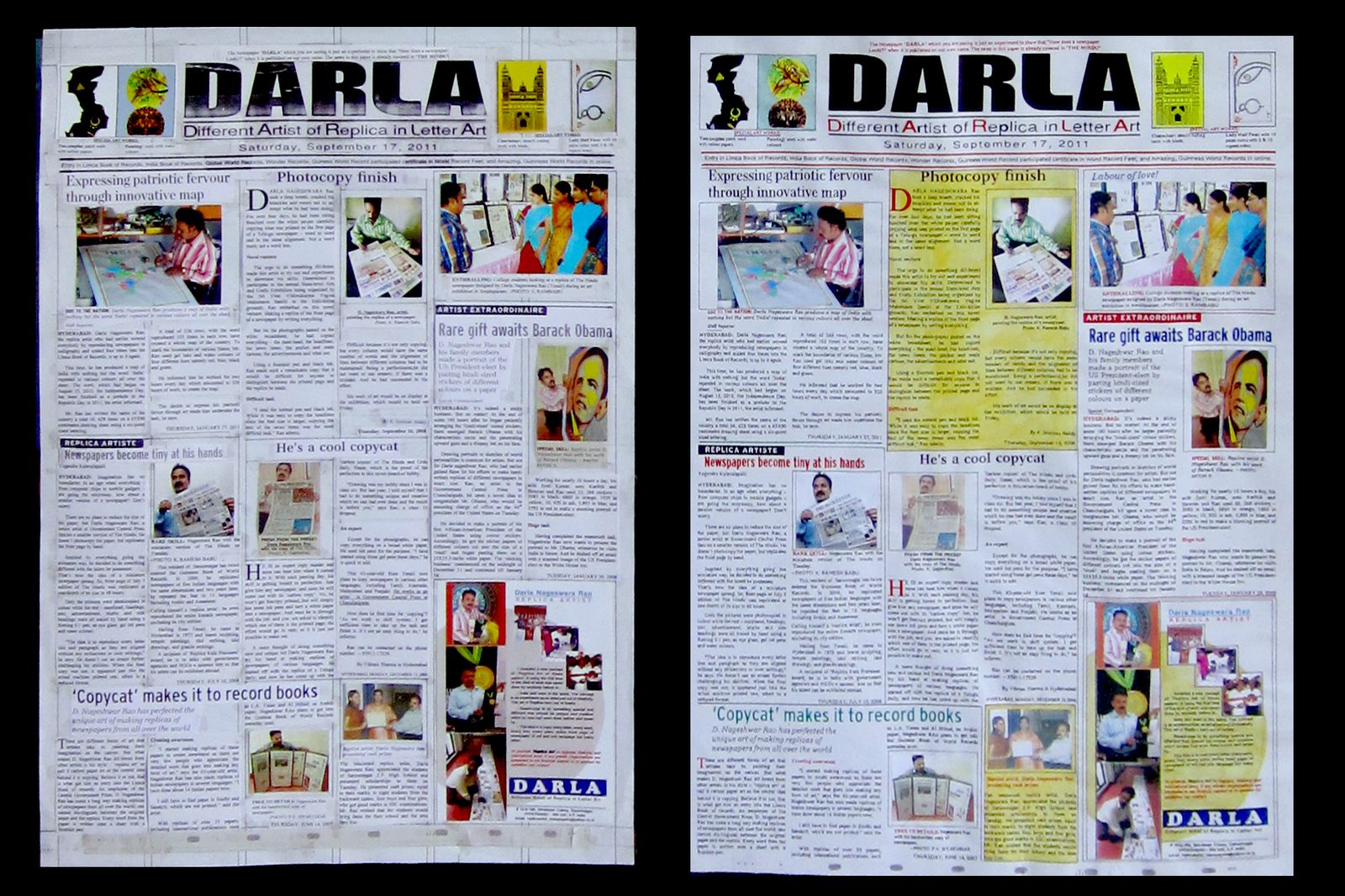 Original Artist Newspaper DARLA — photo 2