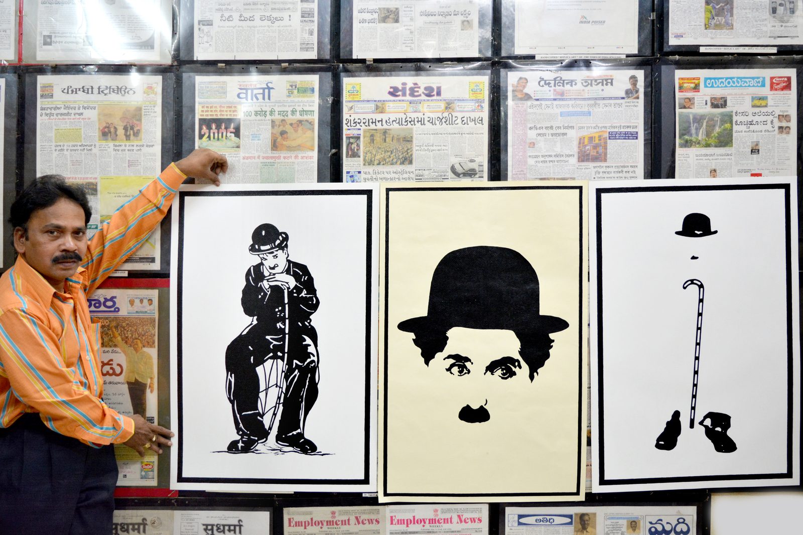 Charlie Chaplin Bindis — photo 2