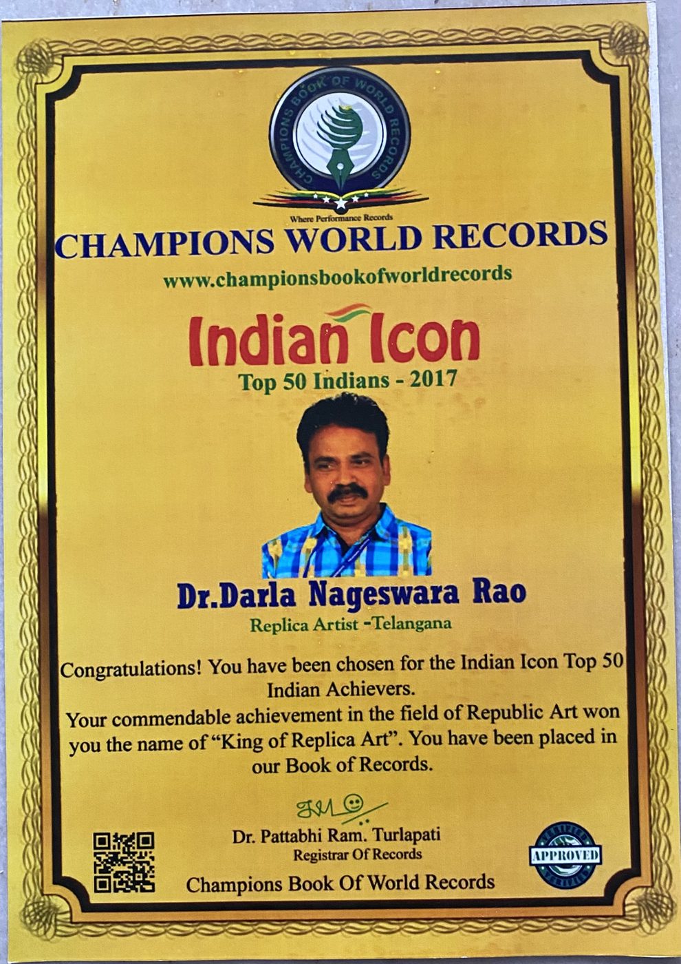 Special and Group Recognitions certificate — photo 9